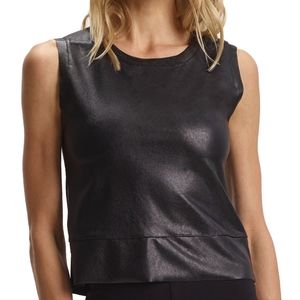 NWT Commando Faux Leather Tank M